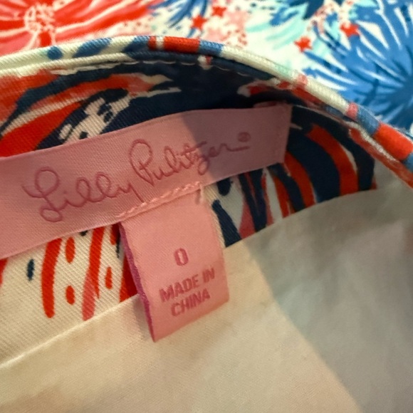 Lilly Pulitzer FEELIN SPARKS Tate skirt size 0 - Picture 3 of 6